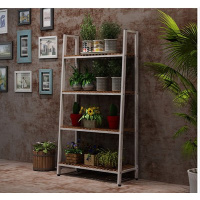 铁艺花架多层欧式阳台花盆架室内客厅绿萝多肉植物架落地式花架安心抵