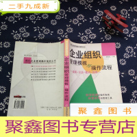 正 九成新企业组织管理模板与操作流程 流程方法模式范例