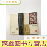 正 九成新名人名言词典