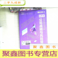 正 九成新CPA 公司战略与风险管理 应试考点详解 通关快车1