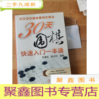 正 九成新棋牌快速入门一本通丛书:30天围棋快速入门一本通