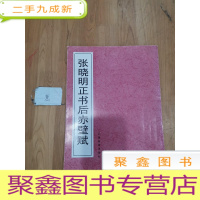 正 九成新张晓明正书后赤壁赋