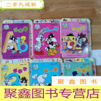 正 九成新我的本书:认字母/识颜色/比一比/学数字/认形状/找一找(6本合售)