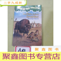正 九成新Buffalo before Breakfast (Magic Tree House #18)神奇树屋系列1