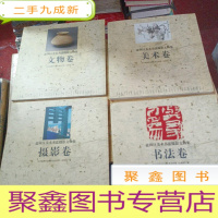 正 九成新盐田区美术书法摄影文物集(美术卷+文物卷+摄影卷+书法卷)(四本合售)