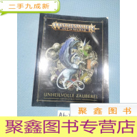 正 九成新英文原版:warhammer age of sigmar:Unheilvolle Zauberei(西格玛战