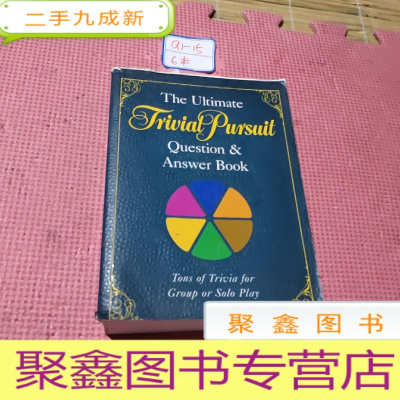 正 九成新The Ultimate TRIVIAL PURSUIT Question &amp; Answer Boo