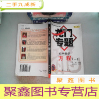 正 九成新龙门专题 初中数学 方程 一