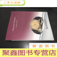 正 九成新SOTHEBY’S IMPORTANT WATCHES HONG KON(苏富比2008年10月名表拍卖图录