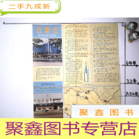 正 九成新石家庄商务旅游交通图1995年版。