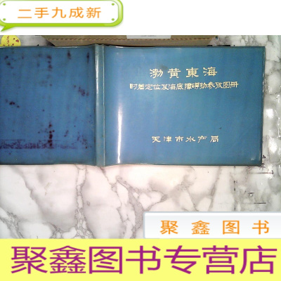 正 九成新渤黄东海时差定位及海底障碍物参考图册