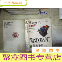 正 九成新Windows NT 消息库 资源手册第二卷.