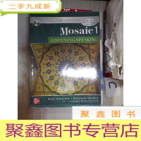 正 九成新Mosaic 1 LISTENING//SPEAKING 马赛克1听/说(091)(书脊破损)