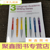 正 九成新Longman Academic Writing Series 3 SB with online resou