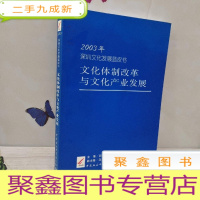 正 九成新2003年深圳文化发展蓝皮书文化体制改革与文化产业发展