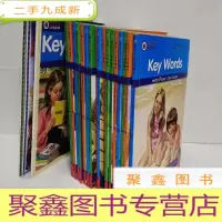 正 九成新快乐瓢虫双语童书·Key Words 17册+2光盘指导手册 缺3a