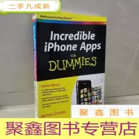 正 九成新Incredible iPhone Apps for Dummies[难以置信的苹果手机iPhone 应用程