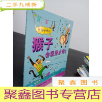 正 九成新猴子会玩滑水吗(NEW)动物妙想国
