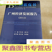 正 九成新HI2024579 广州蓝皮书·广州经济发展报告(2013)(全新未拆封)