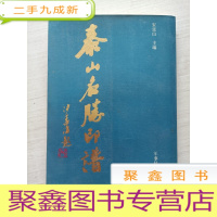 正 九成新泰山名胜印谱