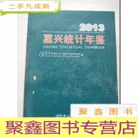 正 九成新嘉兴统计年鉴2013[ 书壳旧]
