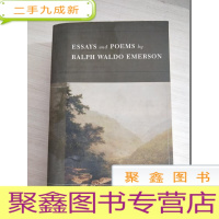 正 九成新ESSAYS and POEMS by RALPH WALDO EMERSON(大32开本,一厚册)