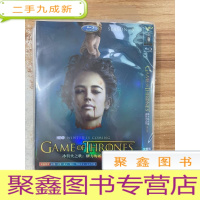 正 九成新冰与火之歌 权力的游戏 第5季 DVD光盘3张
