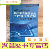 正 九成新中国注册会计师非标准无保留意见审计报告及范例——案例源自中国证券市场