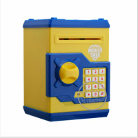 密码自动ATM储蓄罐 迷你保险首饰纸硬币存钱箱 儿童小孩创意玩具