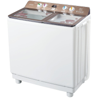 中欧高端双动力12公斤洗衣机XPB120-718SND(透明咖啡玉兰)