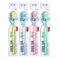 [优选好货]超硬毛家用牙刷成人男大头去烟渍家用特硬毛成人款去牙渍家 30支中毛