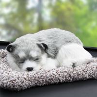 网红漂亮内饰宠物狗摆设轿车小狗狗车内饰品摆件男士车用汽车挂。 A【纳米矿晶活性炭包】大号-哈士奇狗狗-