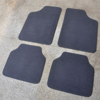 汽车脚垫绒面防滑脚垫大包围保护垫地毯垫脚垫通用脚垫加大 改款灰色(四片装)