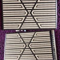 汽车脚垫耐磨踏板加厚踏板地毯脚垫保护垫防滑踏板修补片皮革丝圈 米色2件