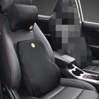 汽车靠垫腰垫记忆棉腰部支撑座椅腰靠护腰靠背垫车用头枕护颈枕头