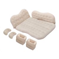 车载充气床垫后排轿车汽车内儿童睡觉旅行床睡垫后座睡觉神器 【豪华款带护头挡+宽侧挡】★漏气包换★-