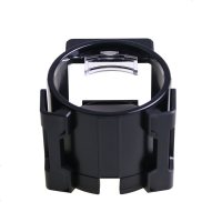 车载出风口水杯架汽车多功能饮料架茶杯架手机架烟灰缸支架置物架 标准版 黑色