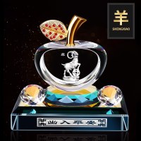 汽车香水摆件车载十二生肖牛创意个性车内装饰品男女车饰用品大全 店长推荐升级新款生肖苹果[羊]送2瓶香水