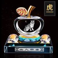 汽车香水摆件车载十二生肖牛创意个性车内装饰品男女车饰用品大全 店长推荐升级新款生肖苹果[虎]送2瓶香水