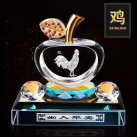 汽车香水摆件车载十二生肖牛创意个性车内装饰品男女车饰用品大全 店长推荐升级新款生肖苹果[鸡]送2瓶香水