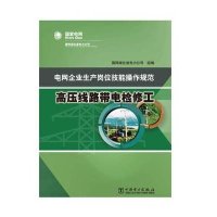 电网企业生产岗位技能操作规范(高压线路带电检修工)9787512363175中国电力出版社无