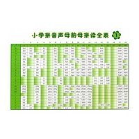 小学拼音声母韵母拼读全表9787553611402浙江教育出版社周琼
