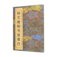 明文徵明书·琵琶行9787531870241黑龙江美术出版社班志铭