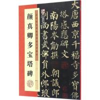 颜真卿多宝塔碑9787539490038湖北美术出版社翁志飞