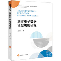 刑事电子数据证据规则研究9787519728441法律出版社赵长江