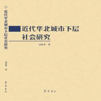 近代华北城市下层社会研究9787533338985山东齐鲁书社出版有限公司聂家华