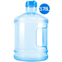 饮水机水桶食品级PC纯净水桶金铂喜矿泉水桶自动售水机专用储饮水桶 3.78L（蓝色）
