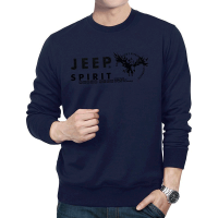 吉普JEEP男士圆领长袖男春秋t桖男士t恤长袖纯棉男装春秋长袖打底衫长袖t恤男长袖t恤男 JEEP SPIRIT