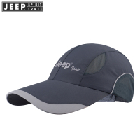 JEEP/吉普JEEP吉普夏季帽子男薄款速干透气遮阳帽中年防晒棒球帽户外钓鱼帽JEEP SPIRIT