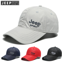 JEEP/吉普JEEP吉普帽子男棒球帽秋冬速干户外休闲时尚鸭舌帽男潮春夏四季帽JEEP SPIRIT